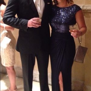 Formal gown - Ralph Lauren - Navy - Size 12